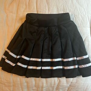 Spirit Halloween Costume Black and White Skirt